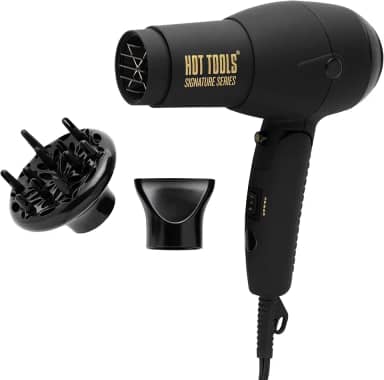 HOT TOOLS Secador de cabelo para viagem iônico Pro Signature 1875W