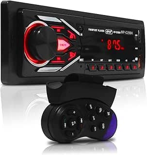 Auto Som Rádio Automotivo Universal Bluetooth 240w Amplificado para Carro MP3, FM, USB e SD