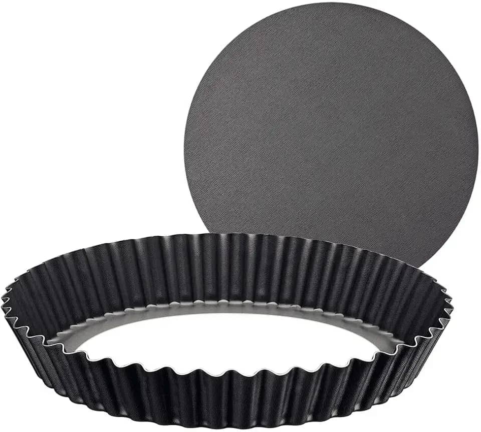 Tramontina 20064024 Forma com Fundo Removível de Alumínio com Revestimento Interno Antiaderente, Grafite, 24 cm