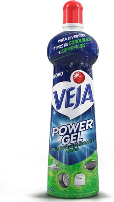 Veja Super Desengordurante Power Gel Limão 500G