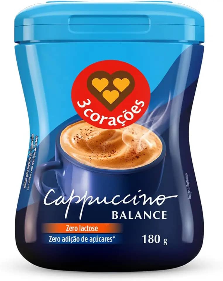 3 Corações Cappuccino Balance, 180g