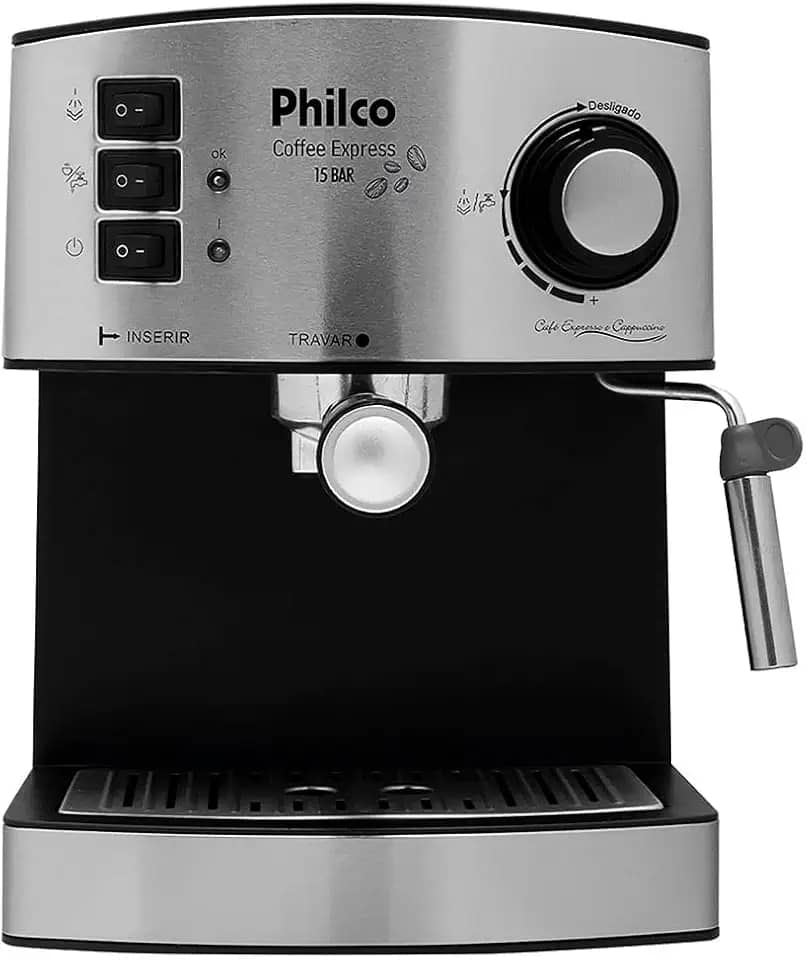 Cafeteira, Coffe Express 15 Bar, 2 xicaras, Preto, 127V, Philco