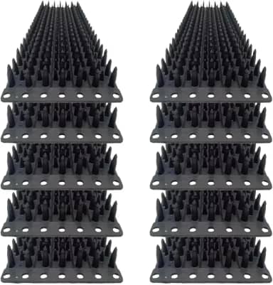 Espícula Espanta Pombos Gatos Inibidor Espinhos Muro 10pç/3m