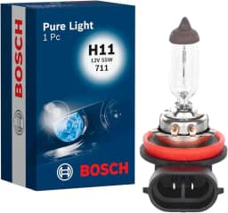 Bosch Lâmpada de Farol H11 Bosch Pure Light - 12V 55W