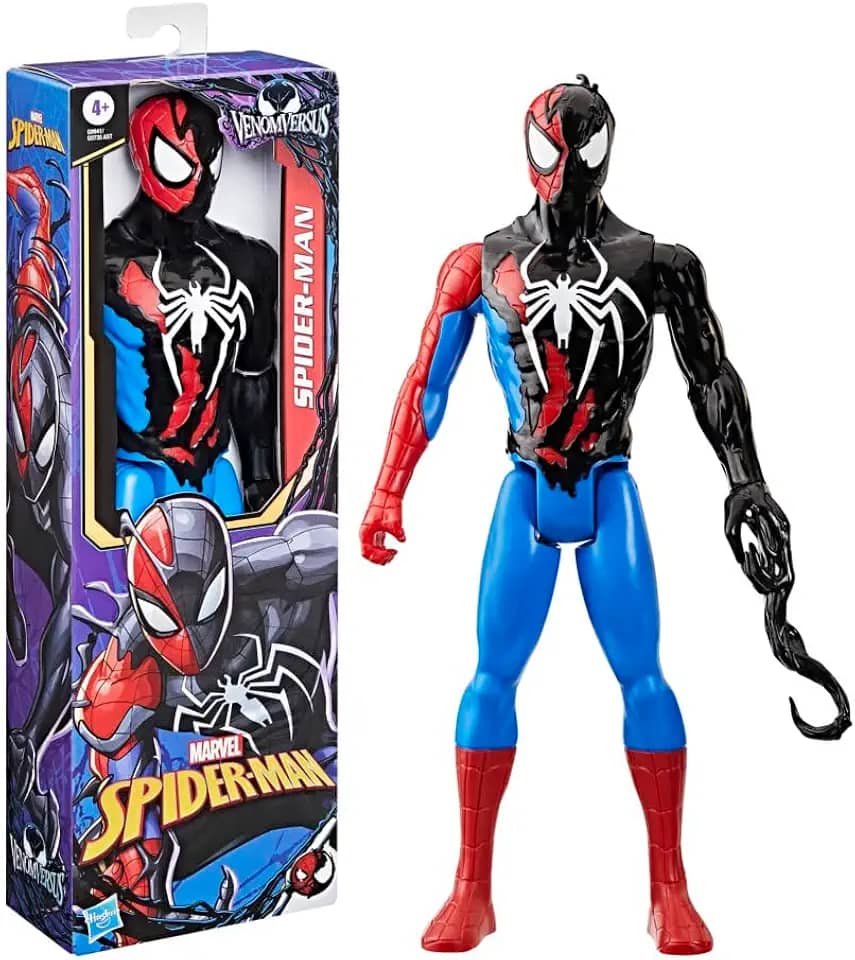 Marvel Homem-Aranha VenomVersus Titan Hero Series Figura do Homem-Aranha
