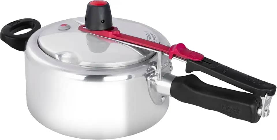 Panela de Pressão Clock Original com Fechamento Interno 3 Litros