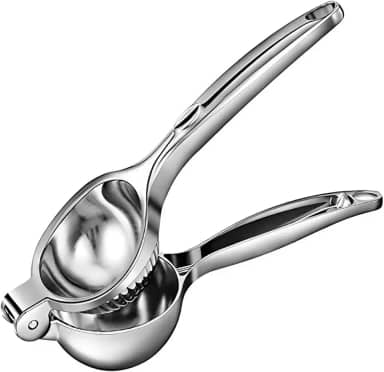 Espremedor Manual de Limão e Laranja Inox Profissional 22cm