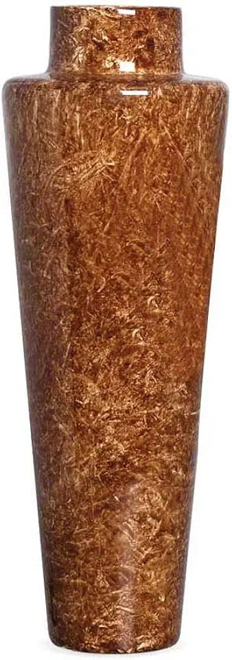 Vaso Chão Grande Decoração Cerâmica para Sala Paris Marrom Petra