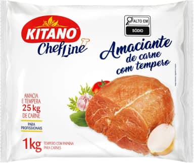 Amaciante de Carne Kitano Chef Line Pacote 1kg
