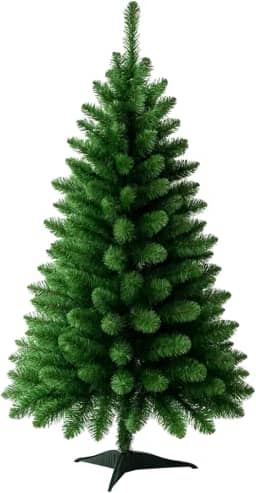 Árvore De Natal 1.50m Pinheiro Tradicional 200 Galhos Decoração Base De Plástico