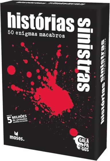 Galápagos, Histórias Sinistras 1, Jogo de Cartas para Amigos, a partir de 2 jogadores, 15 minutos por partida