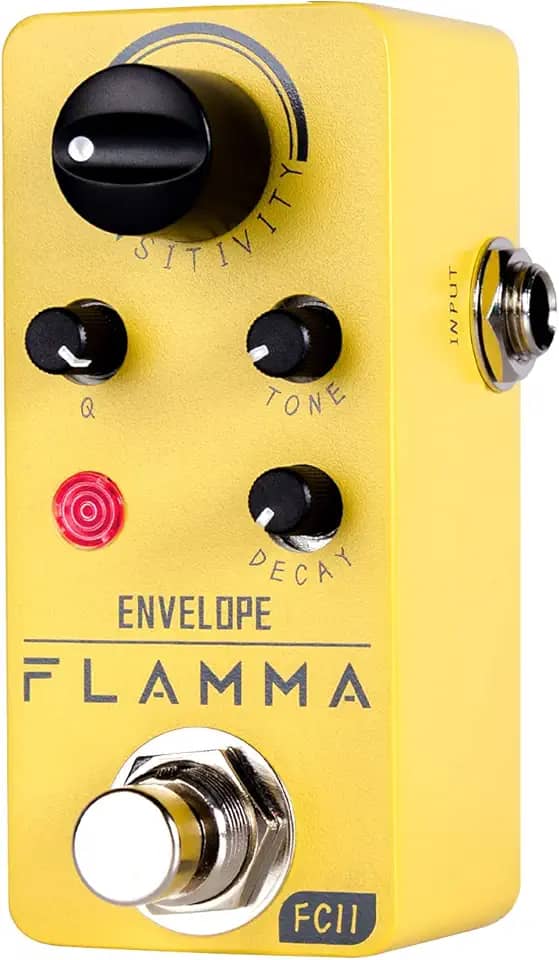 FLAMMA Fc11 Auto Wah Pedal Envelope Filtro Efeitos Guitarra True Bypass Para Baixo