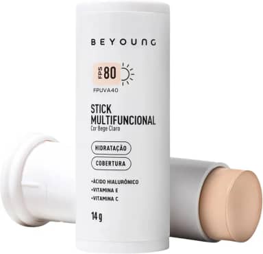 Beyoung Stick Multifuncional Com Cor FPS 80 Bege Claro 14g