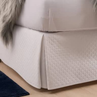 Saia para Cama Box Queen Matelada em Poliéster Lindas Vários Tamanhos (Branco, Queen)