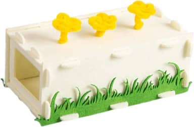 Whtkoph Túnel para Hamsters, Abrigo para Porquinhos-da-índia, Macio, com Abertura Dupla, para Hamster Sírio, Gerbil, Design Versátil E Removível, 20x9x8cm