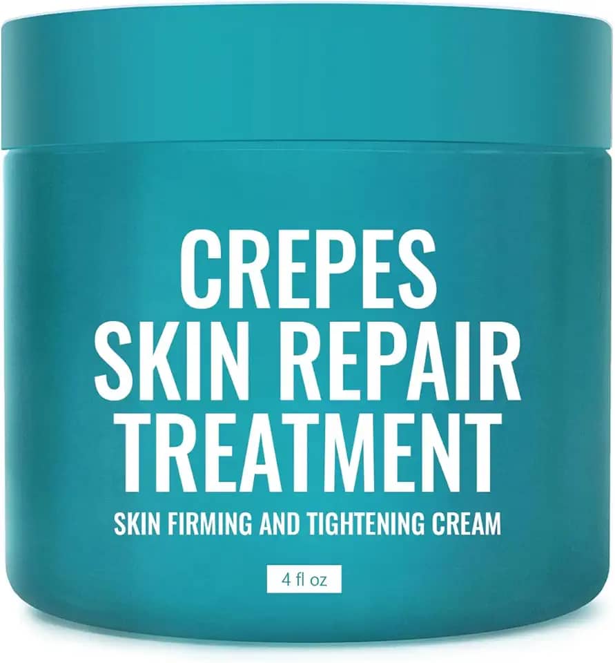 LBXX NEW Creme crepes para pele envelhecida, tratamento reparador de pele crepes, creme firmador com ácido hialurônico e manteiga de karité para hidratar profundamente e apertar a secagem enrugada