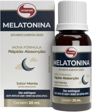 Melatonina Sublingual Rapida Absorção Vitafor 20ml