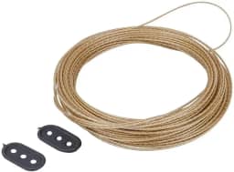 Corda para Varal 20 m Aço Encapado PVC Dourado – Durável, Residencial e Externa