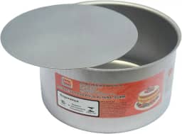 Assadeira Redonda Extra Alta com Fundo Removível 18 x 10 cm