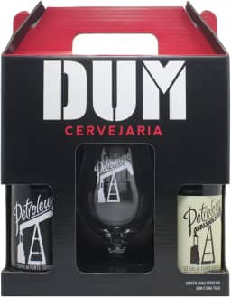 KIT DUM Petroleum - Cervejas 355ml + Taça