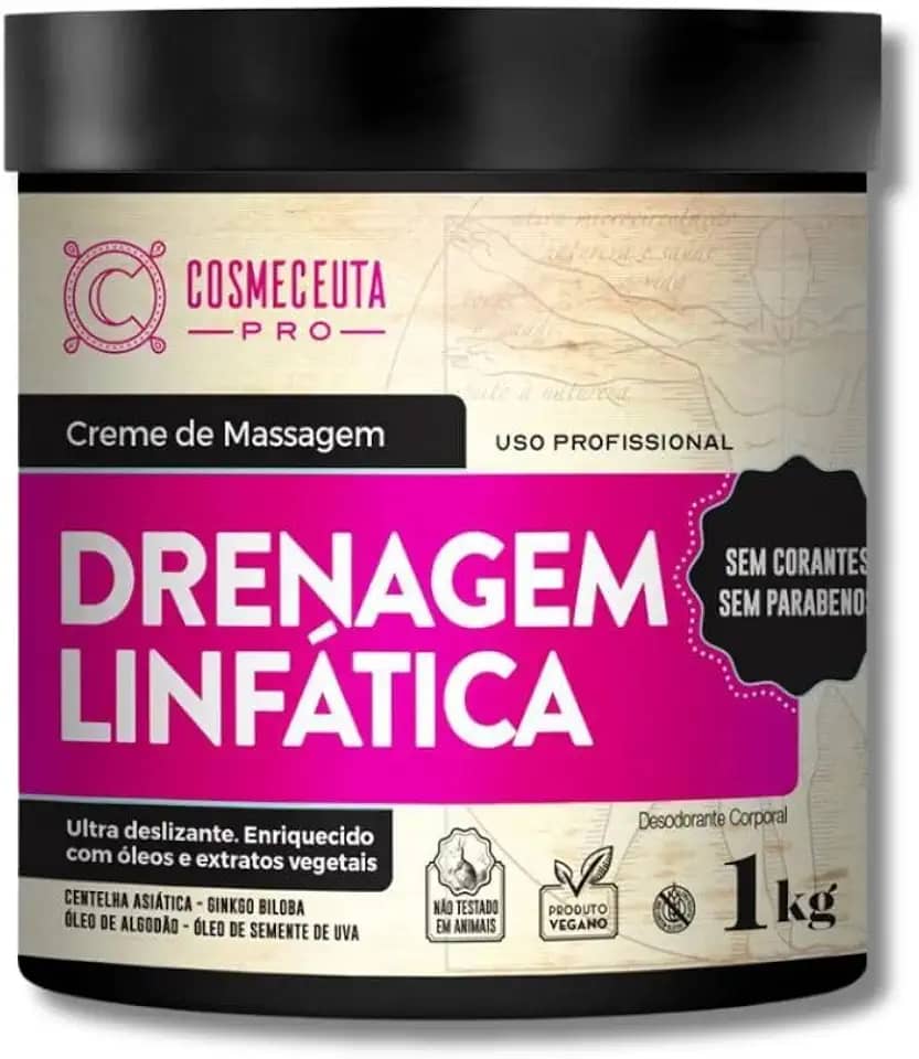 Creme Massagem Drenagem 1kg