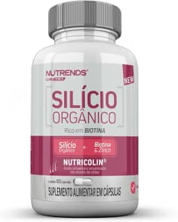 Silício Orgânico + Biotina + Zinco 60 cápsulas, Clinic Series Nutrends