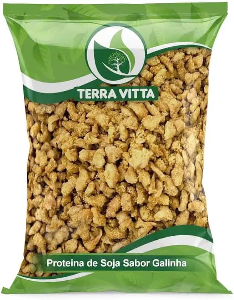 Proteina Texturizada de Soja Sabor Galinha 1Kg
