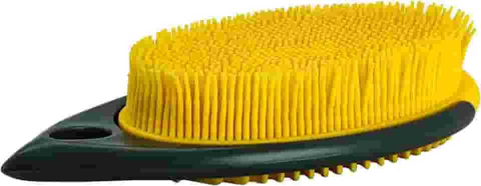 Tuut Escova de Silicone Tira Pelos Amarela – Reutilizável e Eficiente para Limpeza de Tecidos