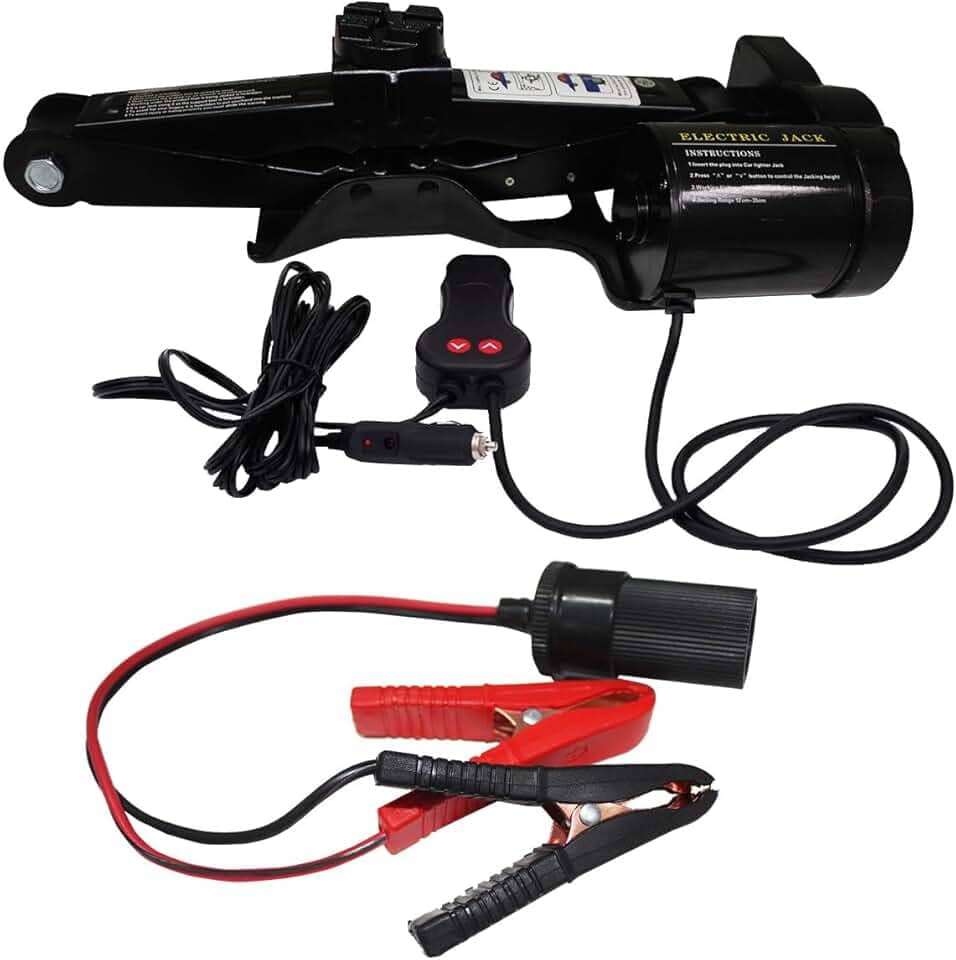 Macaco Elétrico 2 Toneladas 12V 100W Controle Carro