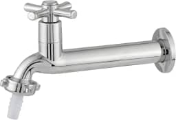 Torneira Para Cozinha Tanque Longa Parede 1/4 De Volta C/Bico 3/4