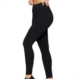 Calça Legging Academia Zero Transparências Sem Costura Cós Alto Microfibra Feminina Selene