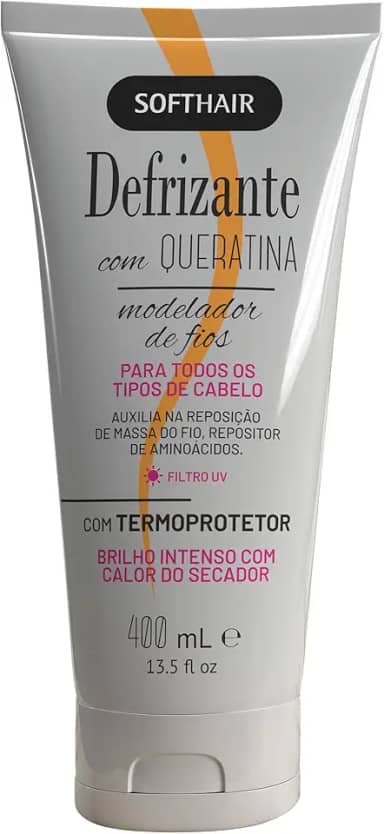 Soft Hair Defrizante Queratina 400 Ml