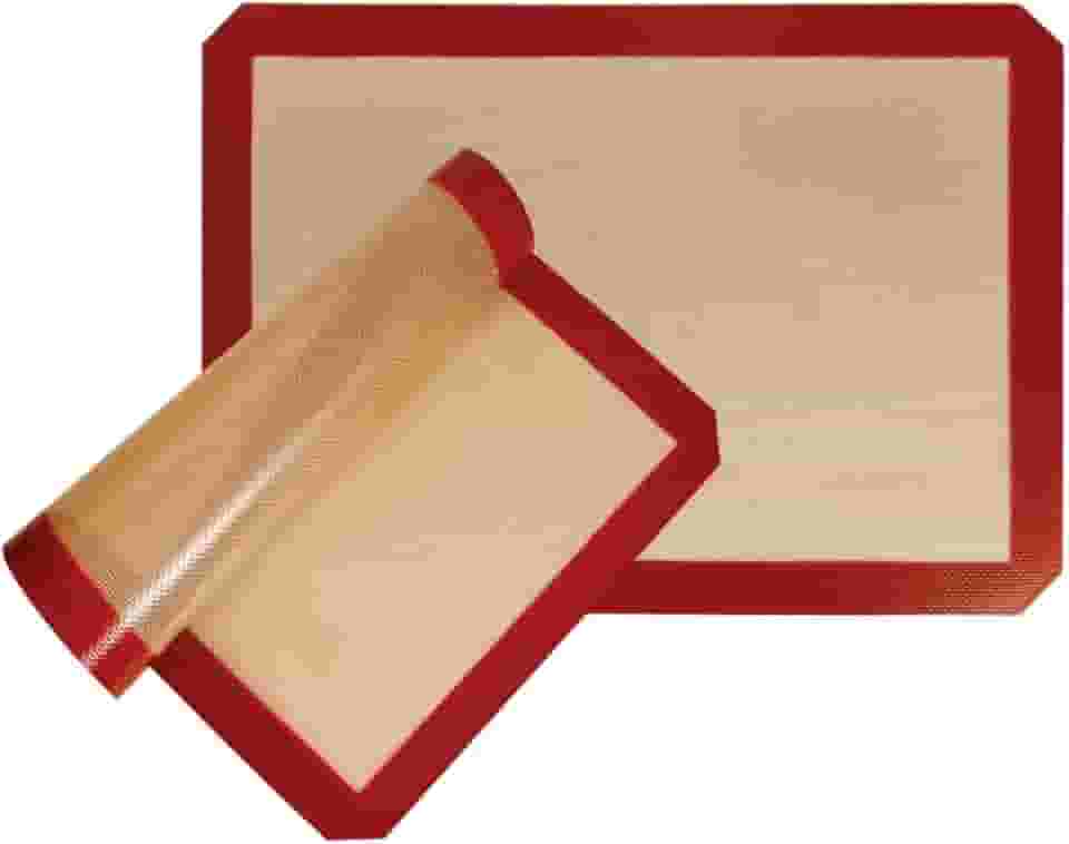 Tapete Silicone Culinário Cozinha 40x30 Fibra Antiaderente forma