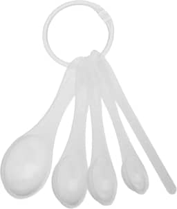 Sanremo - Conjunto de Colheres Medidoras Plásticas, Linha Casar