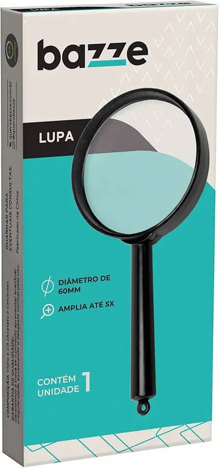 Lupa, Caixa 1 Unidade, Bazze