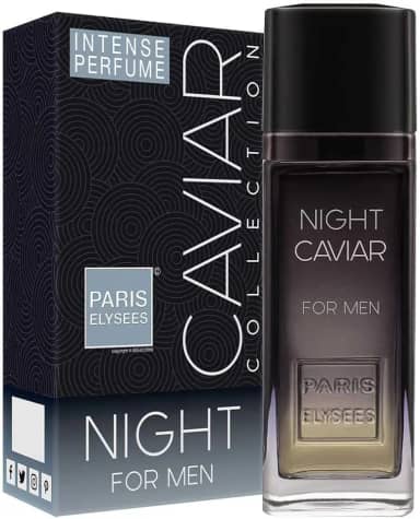 Perfume Importado Paris Elysees Eau De Toilette Masculino Night Caviar 100ml