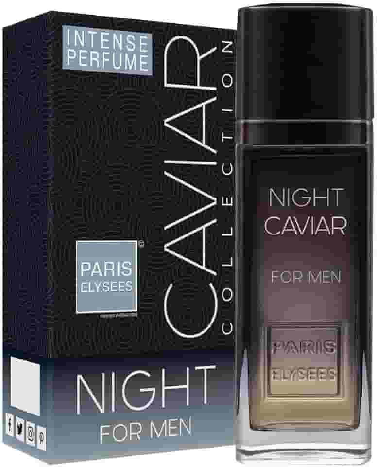Perfume Importado Paris Elysees Eau De Toilette Masculino Night Caviar 100ml