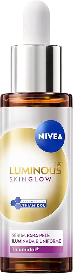 NIVEA LUMINOUS630® Skin Glow Sérum 30 ml - Com Thiamidol, Niacinamida e Aloe Vera
