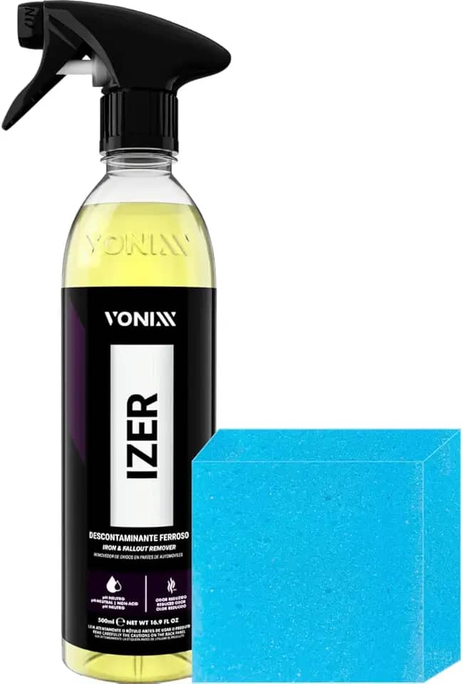 Produto Para Descontaminar e Remover Ferrugem Oxidação das Rodas Izer 500 ml Vonixx