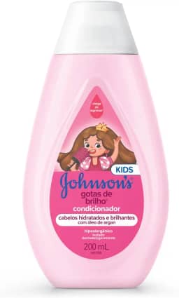 Condicionador Infantil Johnson's Gotas De Brilho, 200ml