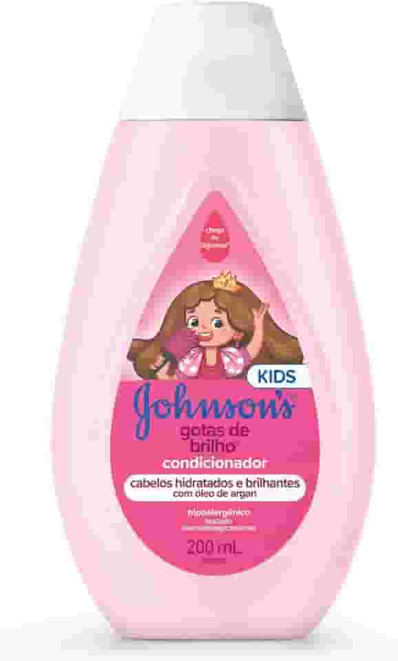 Condicionador Infantil Johnson's Gotas De Brilho, 200ml