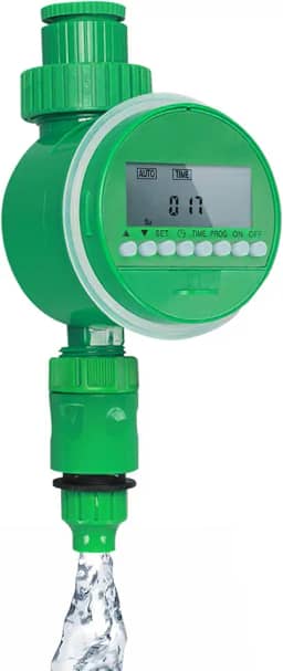 Smaye Controlador De Irrigação Automático Para Economia De Agua Em Jardins domésticos, Irrigador Com Temporizador Digital, Verde