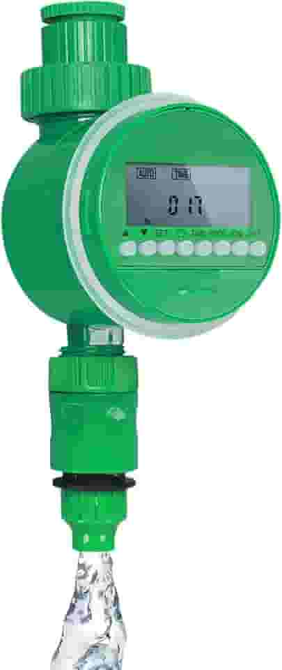 Smaye Controlador De Irrigação Automático Para Economia De Agua Em Jardins domésticos, Irrigador Com Temporizador Digital, Verde