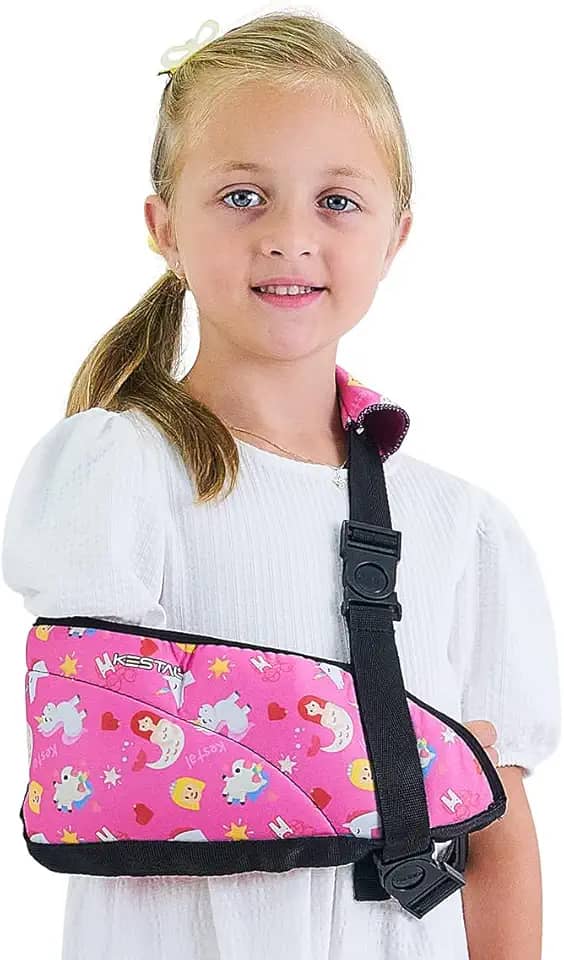 Kestal Tipoia Ortopédica Infantil velpeau imobilizadora Vermelha, Bilateral, P