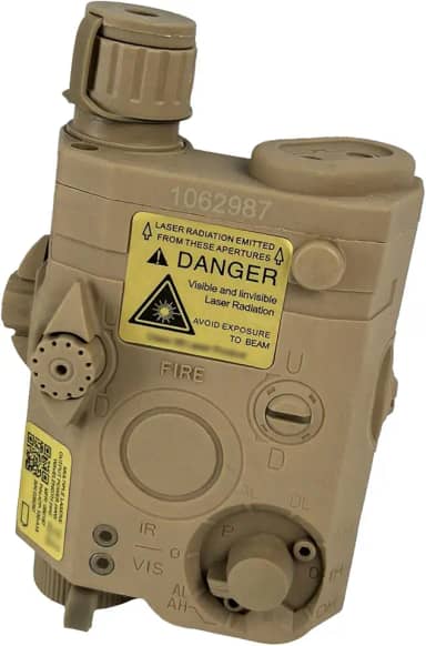 H World Shopping Navy Seal FMA PEQ-15 LA-5 Modelo de caixa para Airsoft Tático AEG Display