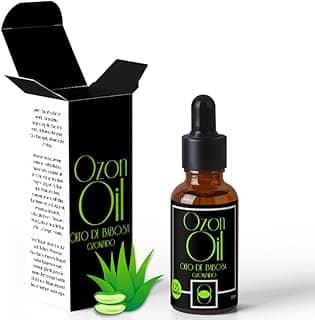 Óleo De Babosa Aloe Vera Ozonizado 30ml – 100% Puro, Super Concentrado, Vidro Âmbar Premium