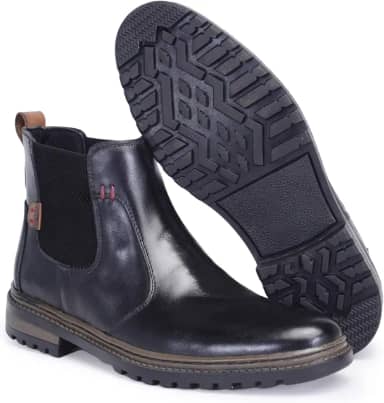 Bota Chelsea Masculina Social e Casual Palmilha Gel Couro Premium