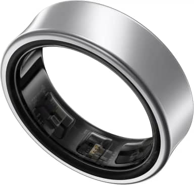 Samsung Galaxy Ring - Anel Smart Ring Prata - Resistente à Água até 100m - Monitoramento de Saúde com Galaxy AI - Bateria de até 7 Dias - Titânio Prata
