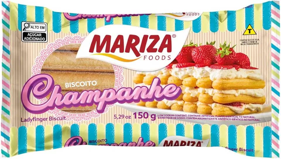 Kit C/3und Biscoito Champagne Mariza 150g