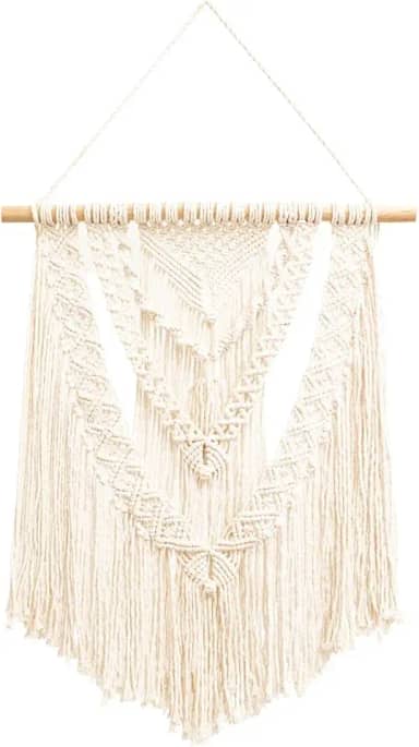 Painel Macrame com fios 100% algodão